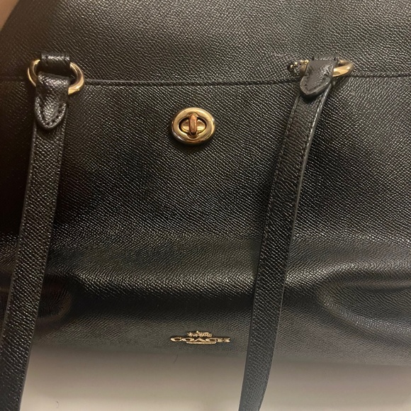 Coach X Large Black Tote - Picture 1 of 5